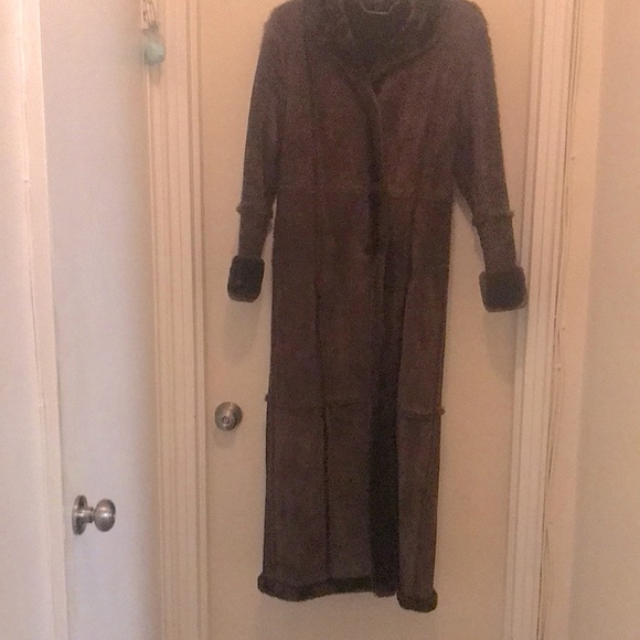 Genuine Suede Coat - Picture 1 of 6